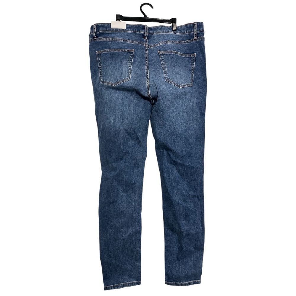 Wild Fable Skinny Blue Jeans with Modern Distressing - Picture 2 of 7